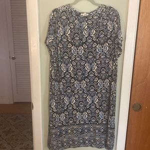 Artisan NY 2XL dress blue white black
